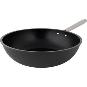 Cosy&Trendy Ecodura Wokpan - Ø28cm - PFAS-vrij - Inductie Wokpan - Snelle opwarming - Zonder deksel - Zwart