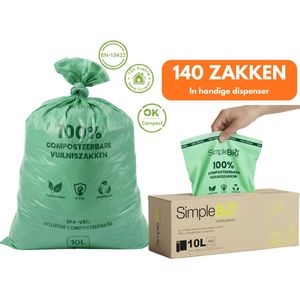WEIDEBACH® 22 Stück Bio Toilettenbeutel, Notfall Campingtoilettenbeutel, 45L Wasserdicht, für