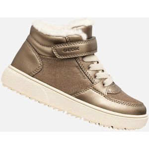 GEOX - Theleven - Hoge Sneakers - Kastanje Kleur - Gevoerd