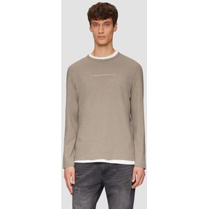 s.Oliver - 2156479 - T-shirt - Heren - Lange Mouwen - Logoprint