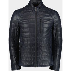 Donders Jas Leather Jacket 52290 Marine 780 Mannen Maat - 48
