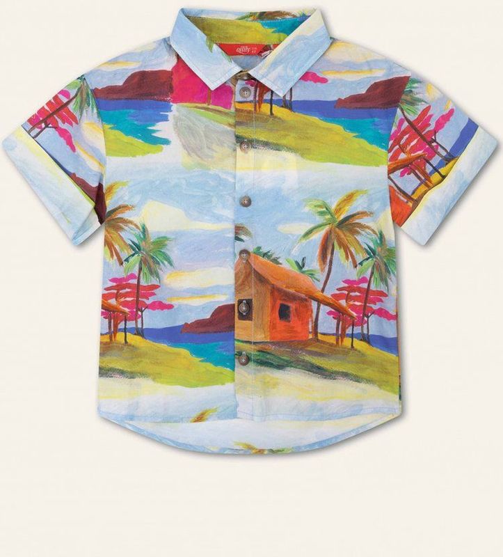 Oilily - Bikkel blouse - Blauw - 104/4yr