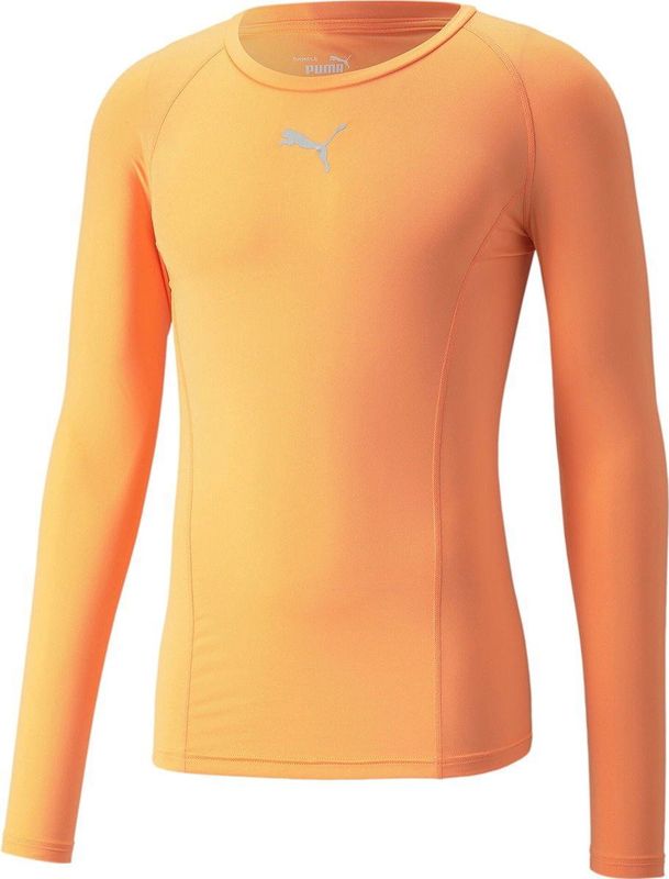 PUMA heren Performance T-shirt Liga Baselayer Tee Ls, Neon Citrus, S