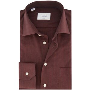 Eton - Classic Fit - Overhemd - Bordeaux