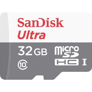 SanDisk Ultra MicroSDHC 32GB UHS-I + SD Adapter