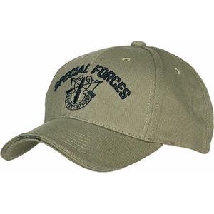 Fostex Garments - Baseball cap Special Forces (kleur: Groen / maat: NVT)