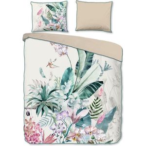 Premium Biologisch Katoen/Satijn Tweepersoons Dekbedovertrek Vayenne | 200x200/220 | Luxe En Comfortabel | Hoogwaardige Kwaliteit