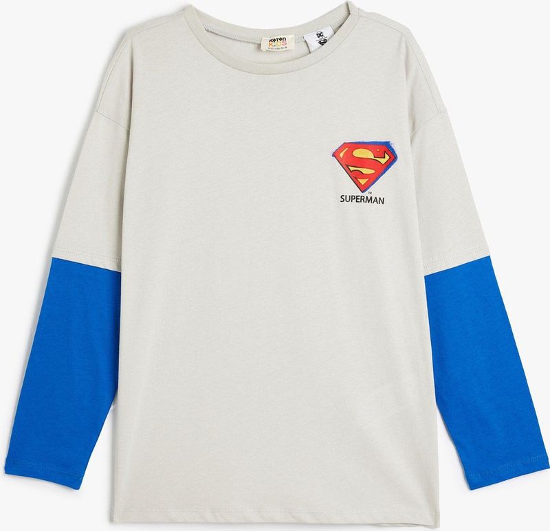 Koton T-SHIRT LANGE MOUW Ronde kraag Lange mouw T-shirt