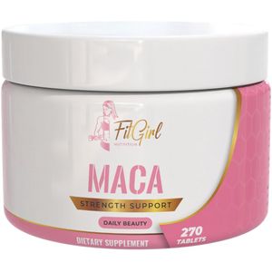 FitGirl Nutrition MACA | met Rode, Zwarte en Gele Maca poeder | Supplement | Nutriworld