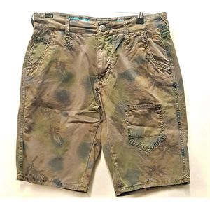 Cast Iron Broek Kort Camouflage Maat 28
