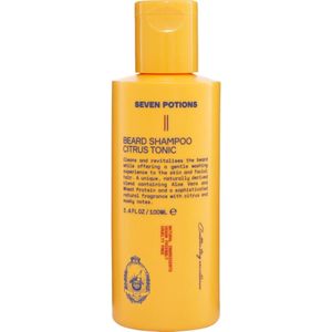 Seven Potions - Baardshampoo - Citrus Tonic - 100 ml - Milde Reinigende Baardshampoo