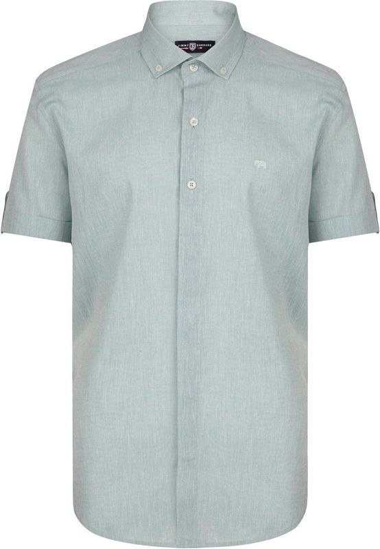Jimmy Sanders Overhemd  pastelgroen