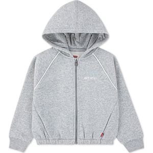 LEVI'S - Full Zip Hoodie - Grijs - Junior Meisjes
