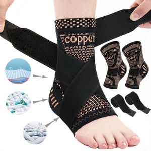 Vitdipy - Enkelbrace - 2 Stuks - Enkel Bandage - Unisex - Enkel Brace - Comfort - Verstelbaar - Elastisch - Voet Brace - Ondersteuning - M