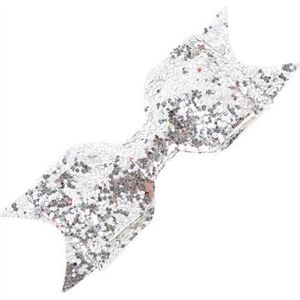 New Age Devi - Glitter Strik Haarclip - Medium - Zilver