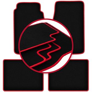 CARLUX-RED automatten voor: Jeep Grand Cherokee XJ off-road (1992-1998)