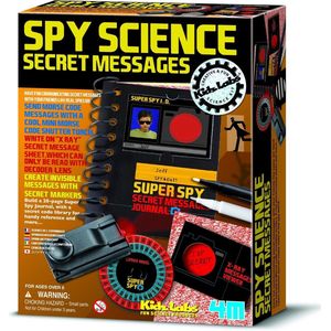 4M Kidzlabs Spy Science - Geheime Boodschap