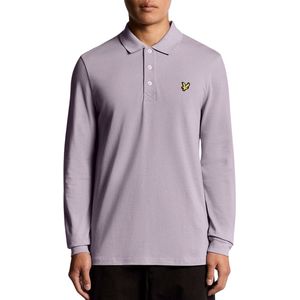 Lyle & Scott - Lange Mouwen - Katoenen Polo Shirt - Roze