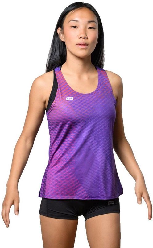 42k Running Apex Mouwloos T-shirt Paars S Vrouw