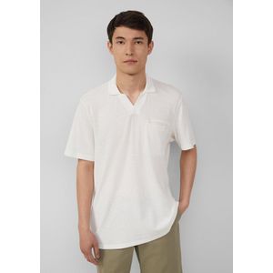 Poloshirt - Wit - Regular Fit - Korte Mouwen - Polokraag