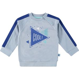 4PRESIDENT Sweater jongens - Blue Fog - Maat 68 - Jongens trui