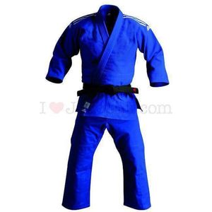 Judopak Adidas wedstrijden en trainingen | J650 | Blauw (Maat: 150)