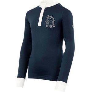Br 4 Eh Blessing Langmouw T-shirt Junior Blauw 116 cm Jongens,Meisjes