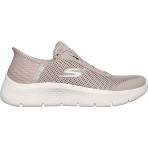 Skechers Go Walk Flex - Grand Entry Dames Instappers - Taupe - Maat 37