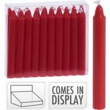 Nampook - Kerstboomkaarsjes - Rood - 20 Stuks - 10.5 cm - Kerstboomversiering