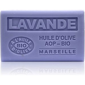 Lavendel zeep - 3 x 125 gram - biologische sheabutter - Franse zeep