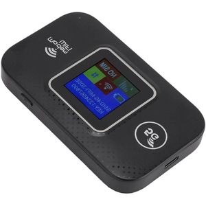 4G LTE Draagbare WiFi-router voor op Reis - 300 Mbps Hoge Snelheid - Maximaal 10 WiFi-apparaten - USB-voeding - 4G B1/3/7/8/20/38/40/41
