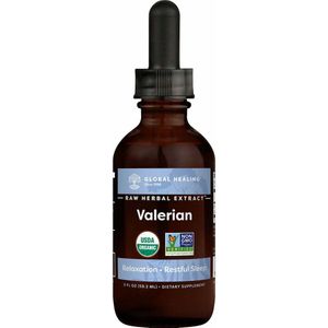 Valeriaan (60ml) - Global Healing - Alcoholvrije kruidentinctuur - Biologisch