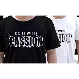 Tshirt - Passion - Maat S - Kracht - wit