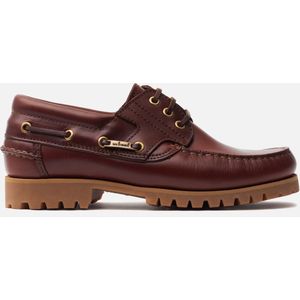 Van Bommel Bootschoenen cognac Leer - Heren - Maat 44