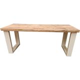 Wood4you - Bureau - New England steigerhout - 200/70 cm