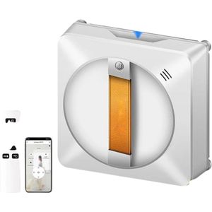 Ruitenwisser Robot - Ruitenwasser - Met Afstandsbediening - Met Appbediening - Magnetisch - Wit