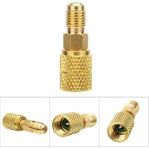 Adapter 1/4"" Male SAE to 5/16"" Female SAE for Air Conditioning and Cooling Systems