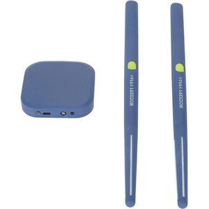 Elektrische luchtdrumset met drumsticks pedalen bluetooth en 8 geluiden - elektronische drumset voor volwassenen en kinderen met USB MIDI-functie .