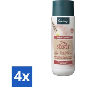 Kneipp - Douchecrème - Silky Secret - 200 ml - Voordeelverpakking - 4 stuks