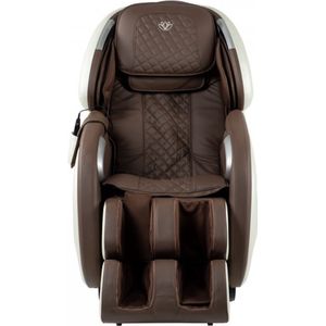 Taurus Wellness - Massagestoel - XL – Wit/Bruin – Zero gravity - Shiatsu