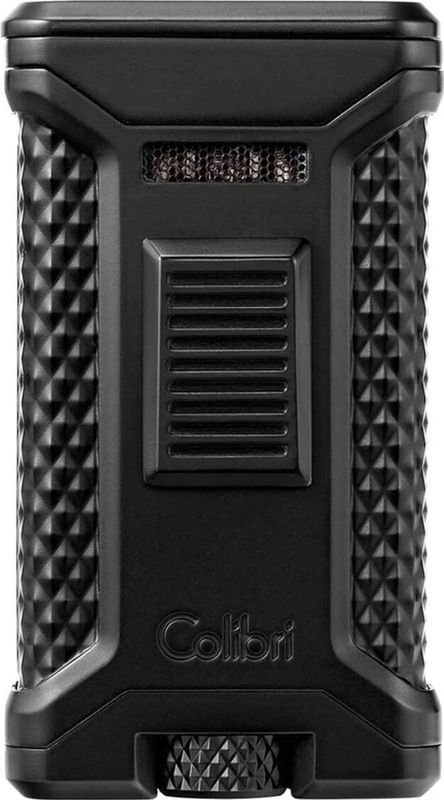 Colibri - Ascari - Aansteker - Zwart - Triple Flame - Butaangas