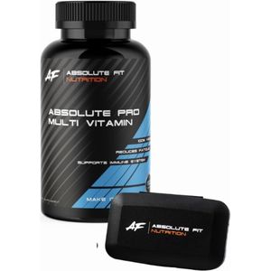 Absolute Pro Multivitamine + Gratis Pillendoosje - Complete Multivitamine - 60 Tabletten - Vitamine & Mineralen