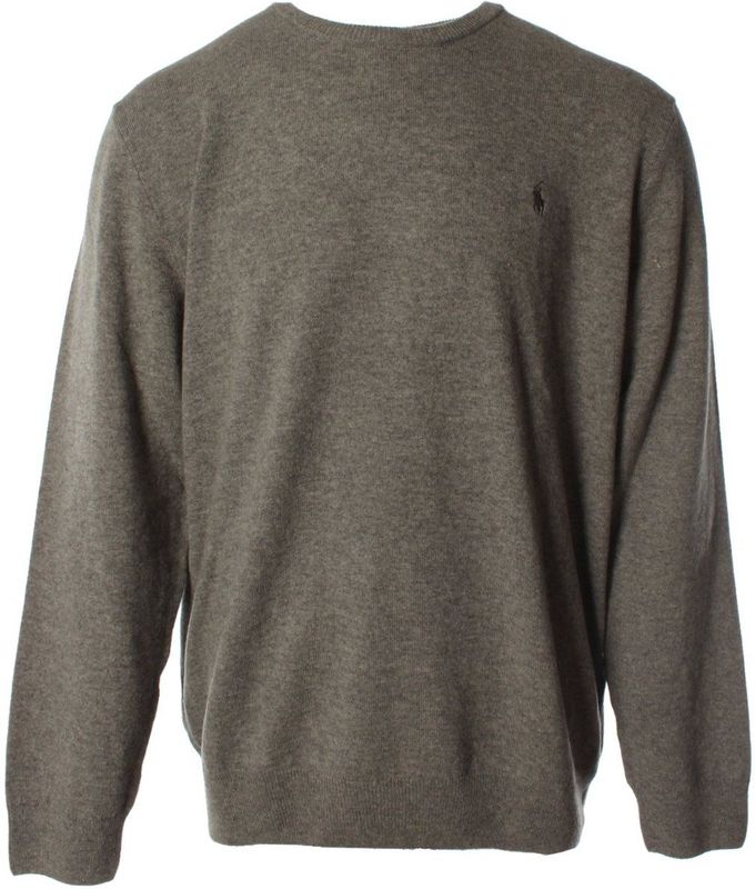 Polo Ralph Lauren - Klassieke Gebreide Trui - Grijs