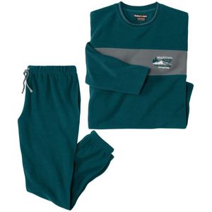 ATLAS FOR MEN - Microfleece pyjama Mountain - Heren - Verkrijgbaar in grote maten - M