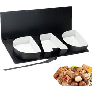 Vaderdag Bloemendoos - Lettervormige Chocoladedoos voor Papa - Lege Snoepdoos voor Vaderdag Feesten .