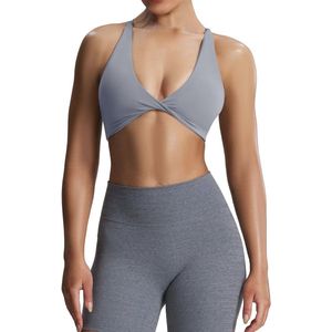 Dames Workout Sport BH - Gewatteerde Low Impact Yoga Crop Top