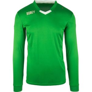 Robey Hattrick LS - Voetbalshirt - Kinderen - Groen - Maat 164