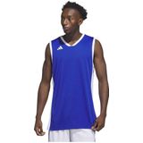 Adidas - 3G Speed Reversible - Mouwloos T-shirt - Blauw - Regular Man
