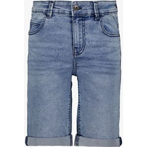 Unsigned jongens denim short blauw - Maat 164