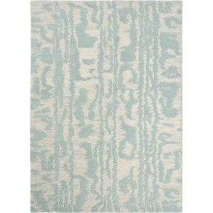 Florence Broadhurst - Waterwave Stripe 39908 Vloerkleed - 170x240  - Rechthoek - Laagpolig Tapijt - Modern - Blauw, Wit